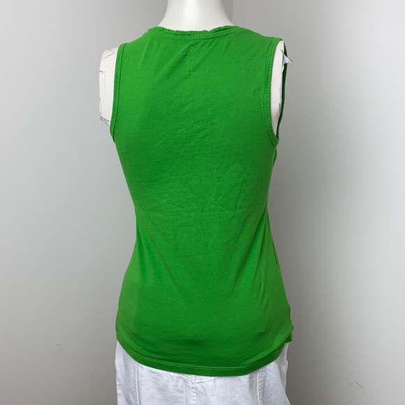 US Polo Assn Green Sleeveless Tank Top Sz S - Picture 5 of 7